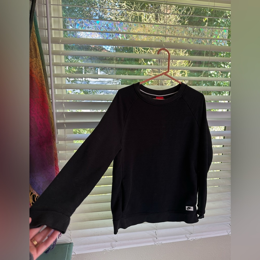 Black Nike crewneck (women’s)